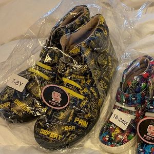 High top “Cobra Kai” shoes